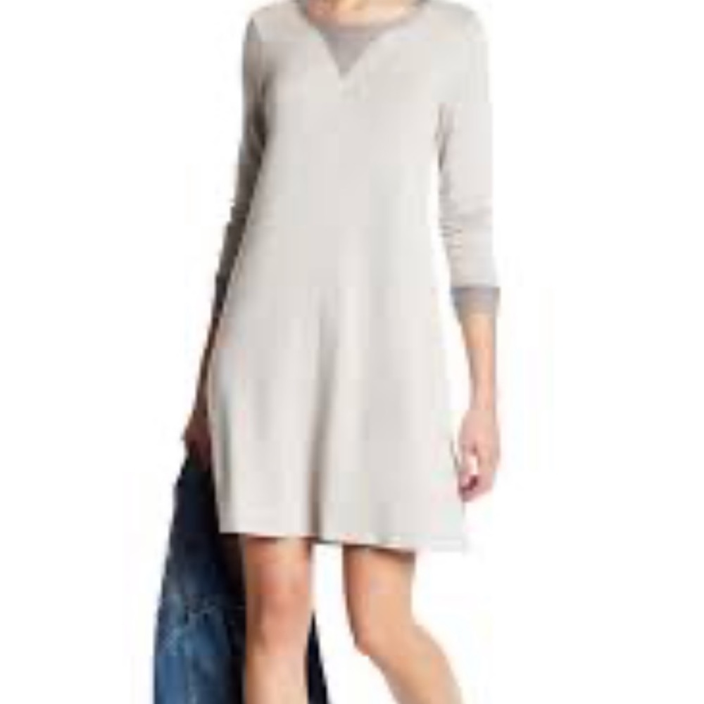 Bobeau Long Sleeve Dress